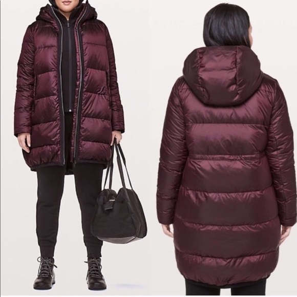 cloudscape long jacket lululemon